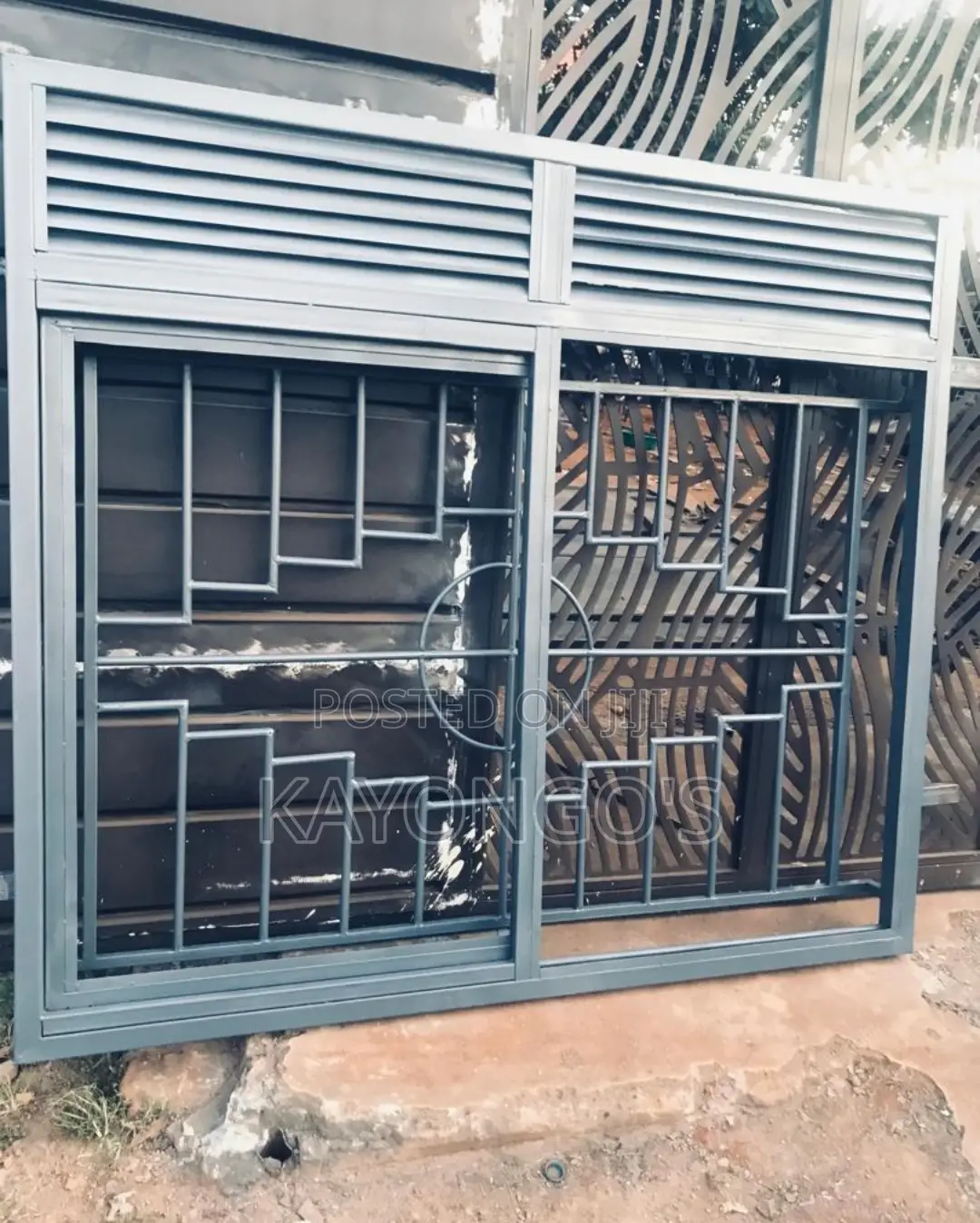 Sliding Metalic Window