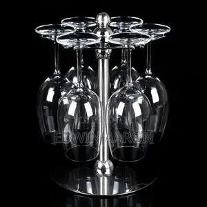 Single Rotatable Wine Glass Holder