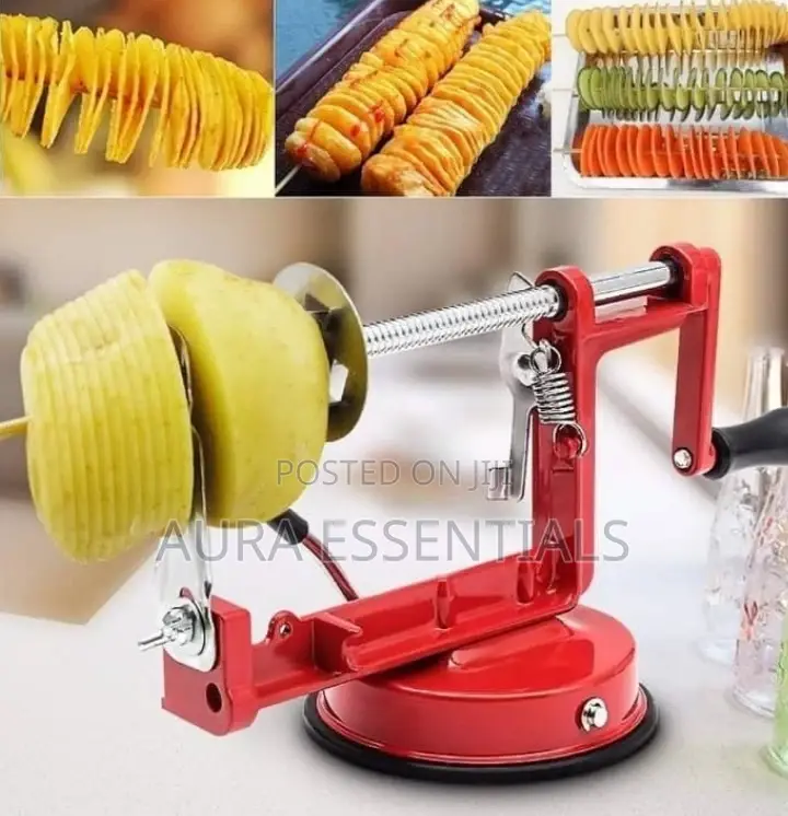 Stainless Steel French Fries Spiral Cutter