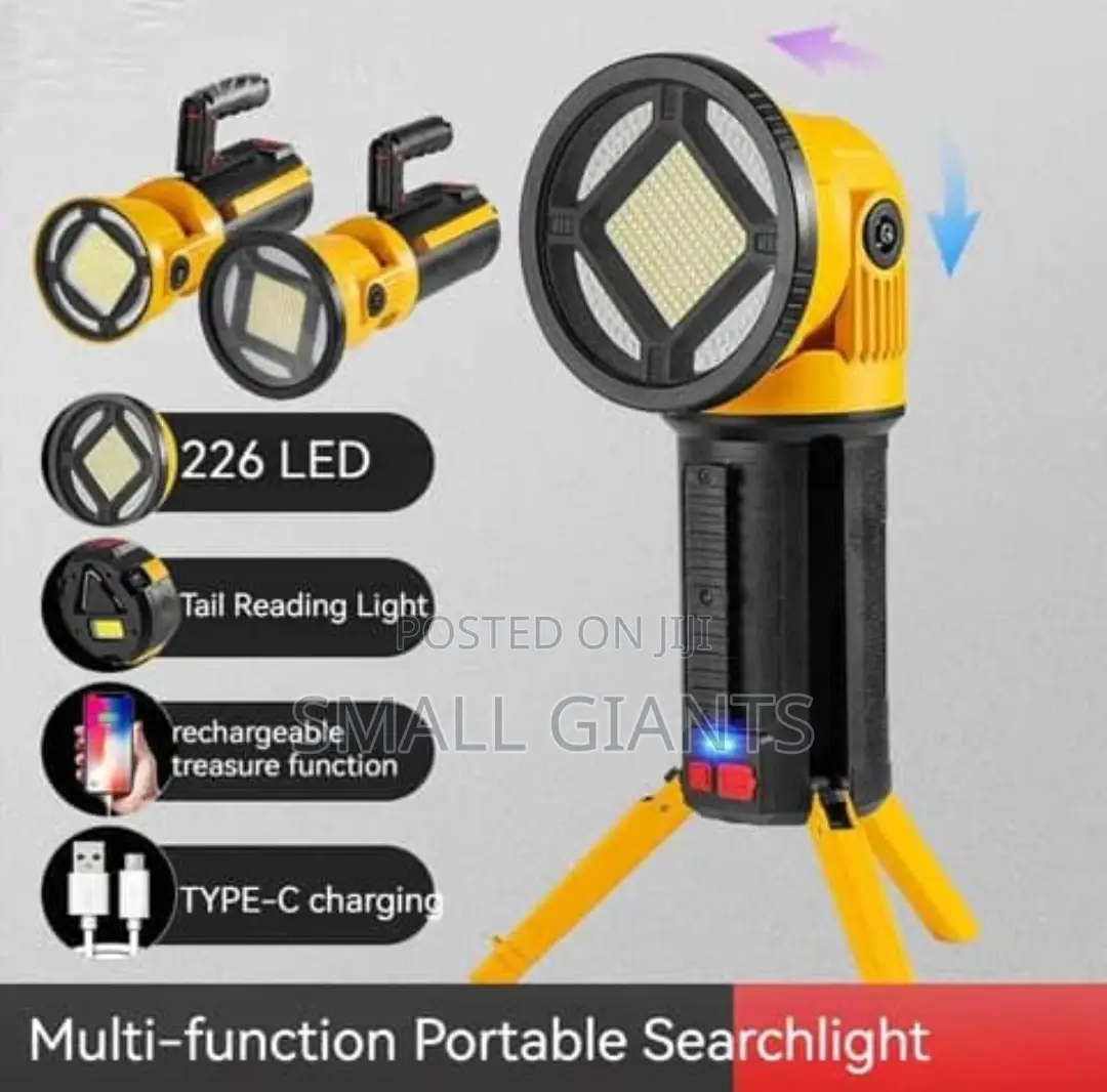 Multifunction Portable Searchlight