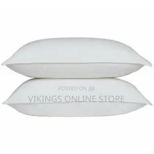 Big Fibre Pillows Pair (2pcs) -White