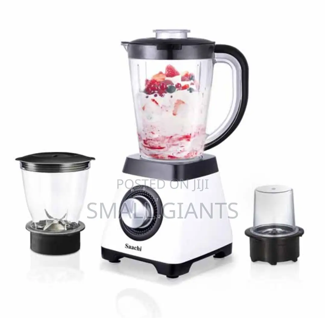 Saachi 3 in 1 Blender With Grinder, 1.6L
