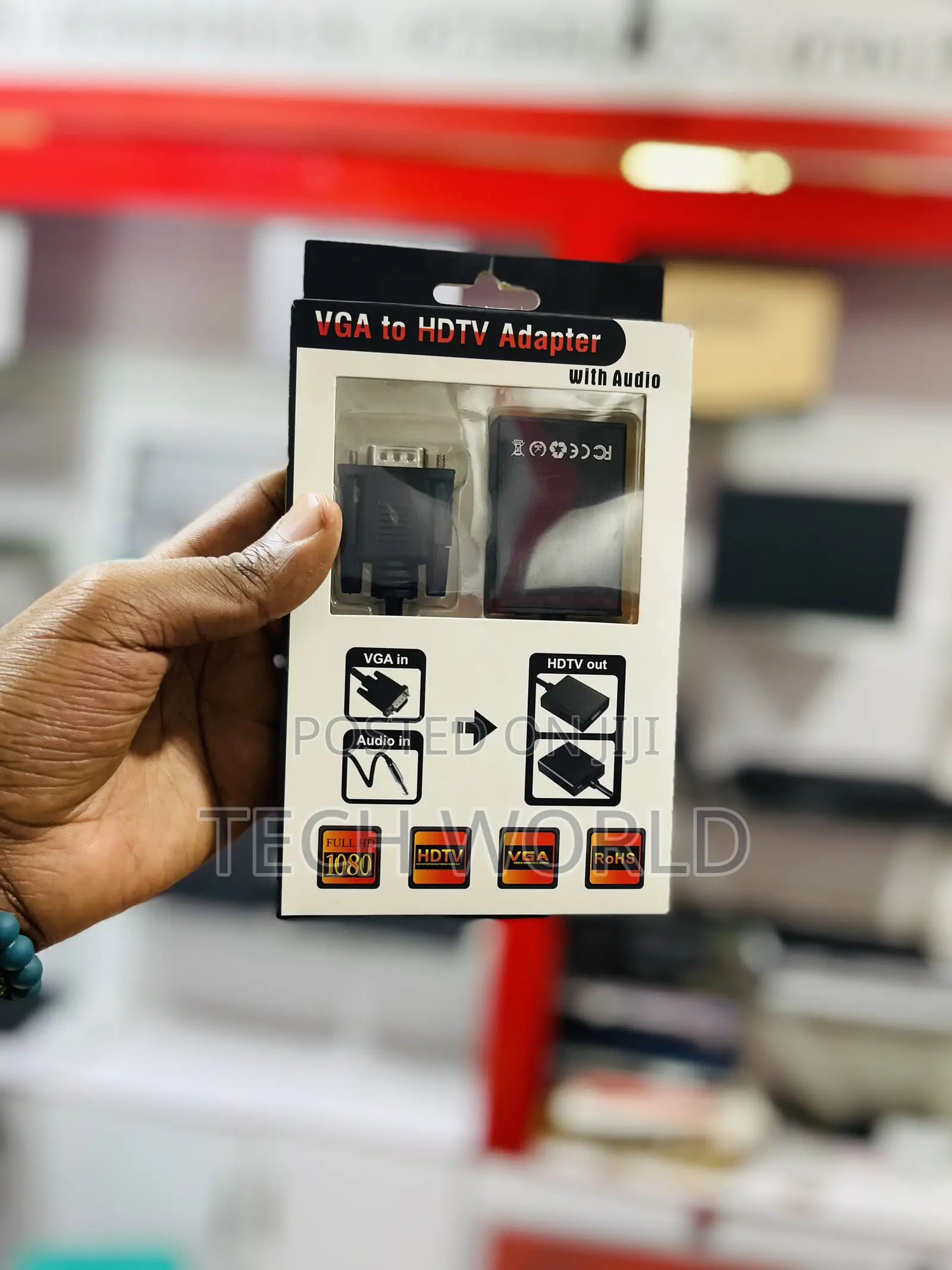 VGA to HDMI Adapters. (8).
