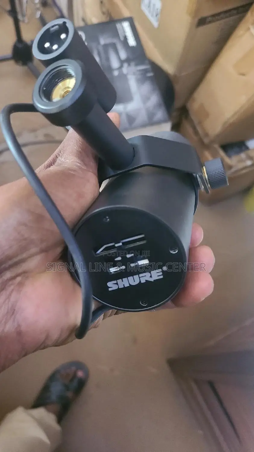 Shure Sm7b Condenser Studio Microphone Wired