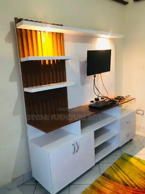Tv Unit in White Colour