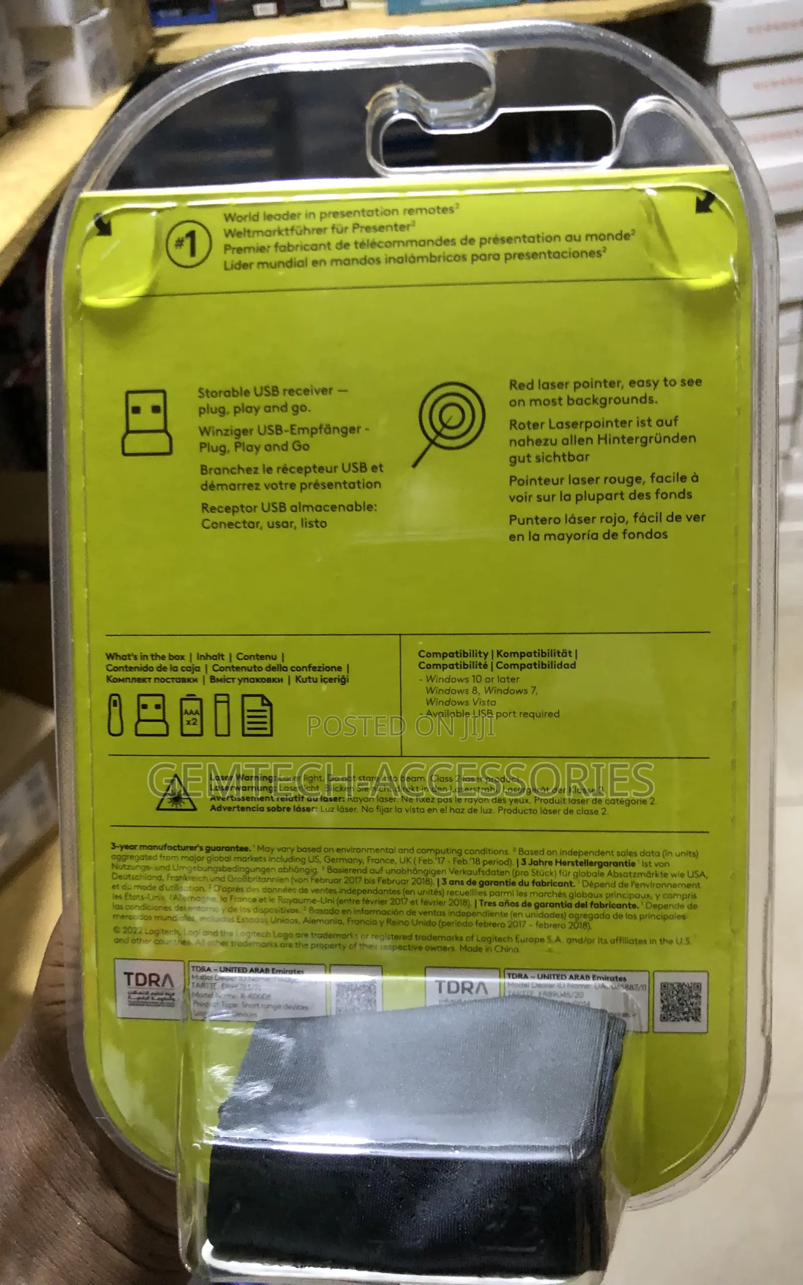 Logitech R400 Original Laser Presenter