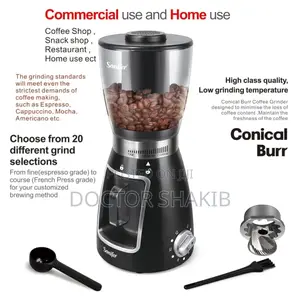 Sonifer Coffee Grinder Sf-3546-Black