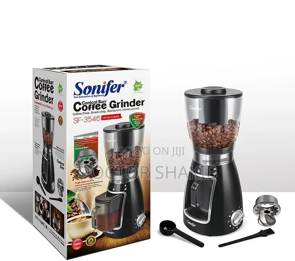 Sonifer Coffee Grinder Sf-3546-Black