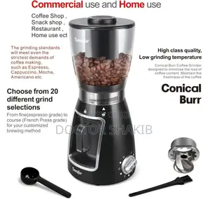 Sonifer Coffee Grinder Sf-3546-Black