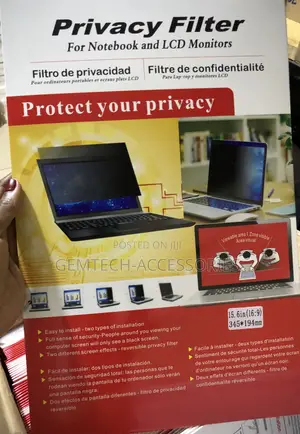 Anti Glair 13.6, 14.6, 15.6( Privacy and Screen Protector)