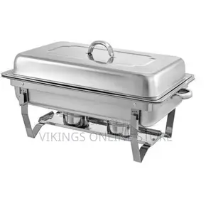 9.5litre Stainless Steel Single Serving/Food Warmer-Silver