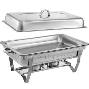 9.5litre Stainless Steel Single Serving/Food Warmer-Silver