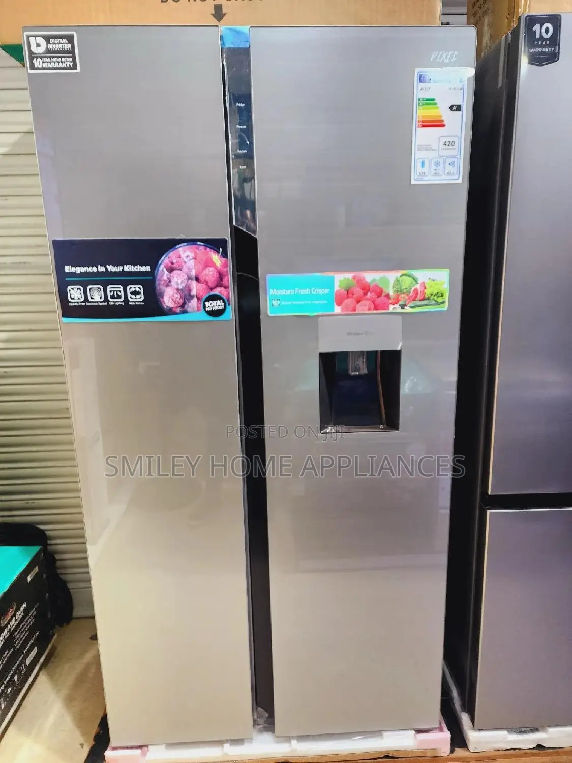 New Discounted Pixels 670ltrs Side by Side Refrigerator