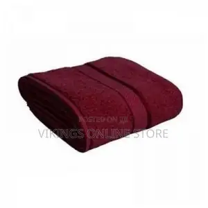 Cotton Bath Towel - Maroon