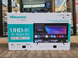 Newly Restocked 58inches Hisense Uhd4k Smart Tv at Discount