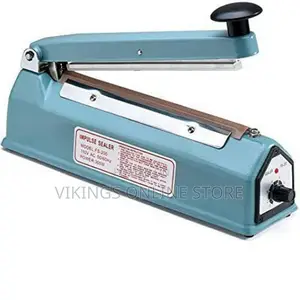 Hand Lmpulse Sealer Heat Seal Machine- Fs 200- Blue