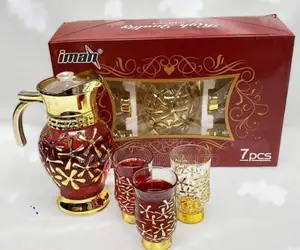Glasses and a Jug /7 in 1/Water and Tea Glass