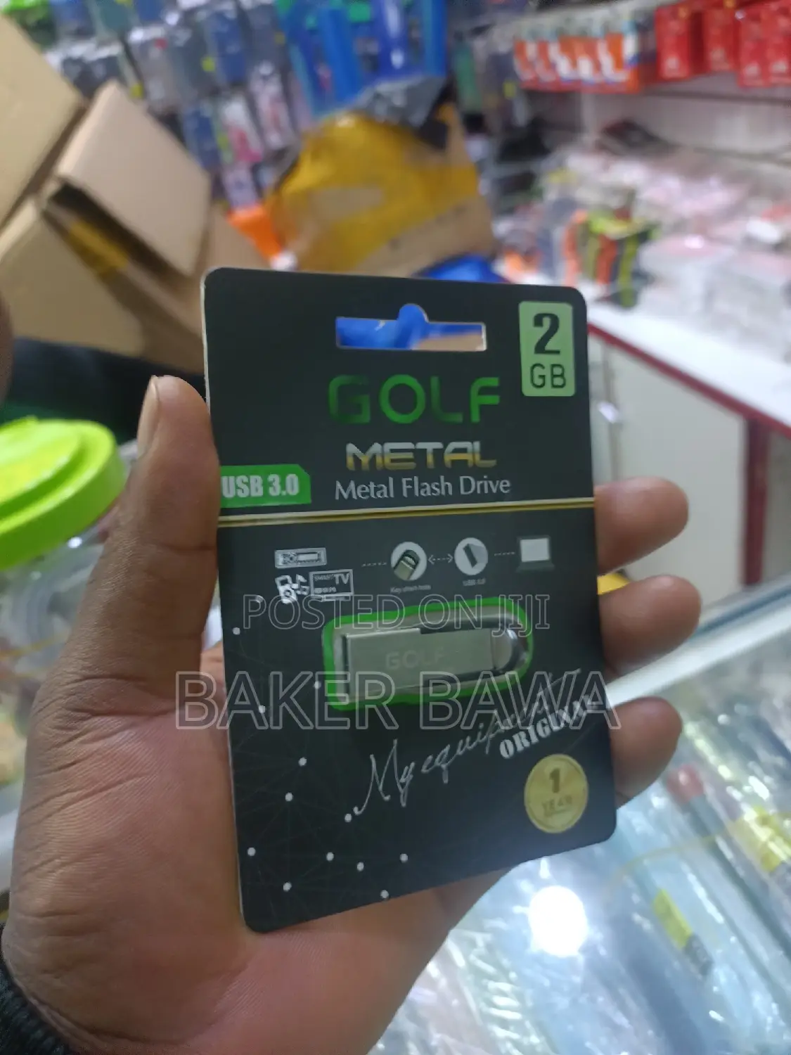 Golf Metal Flash Drive