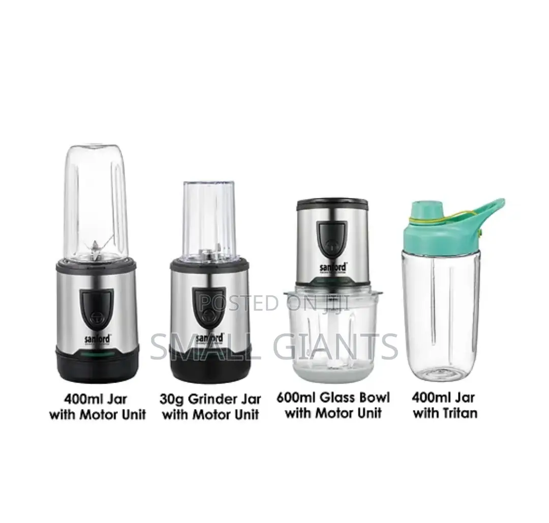 5 In1food Processor Chopper Mixer Coffee Grinder Blender