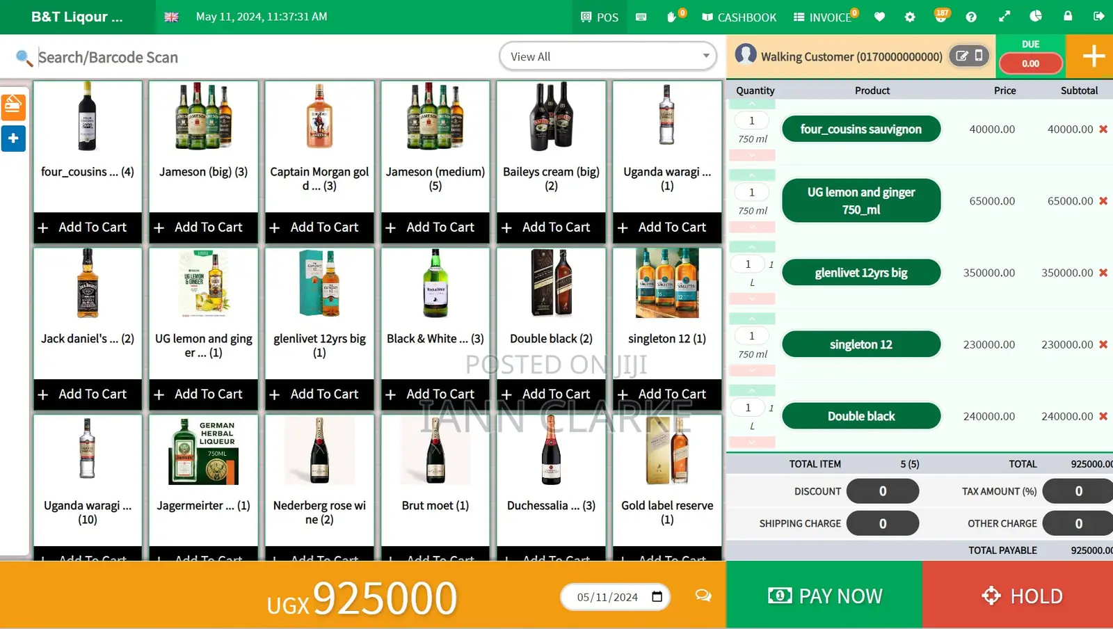 Point of Sale System for Retail/Hardware/Wholesale/Bar Etc