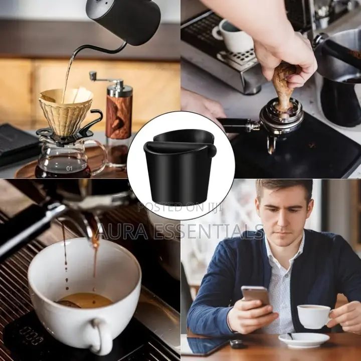 Coffee Waste Container Grinds Knock Box