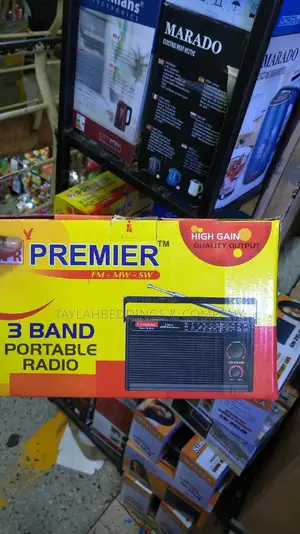 Premier PR Premiertm3 Band Portable Radio(FM-Mw-Sw) - Black