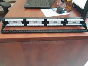 24 Port Patch Panel Cat6 UTP Unshielded Fully-Loaded