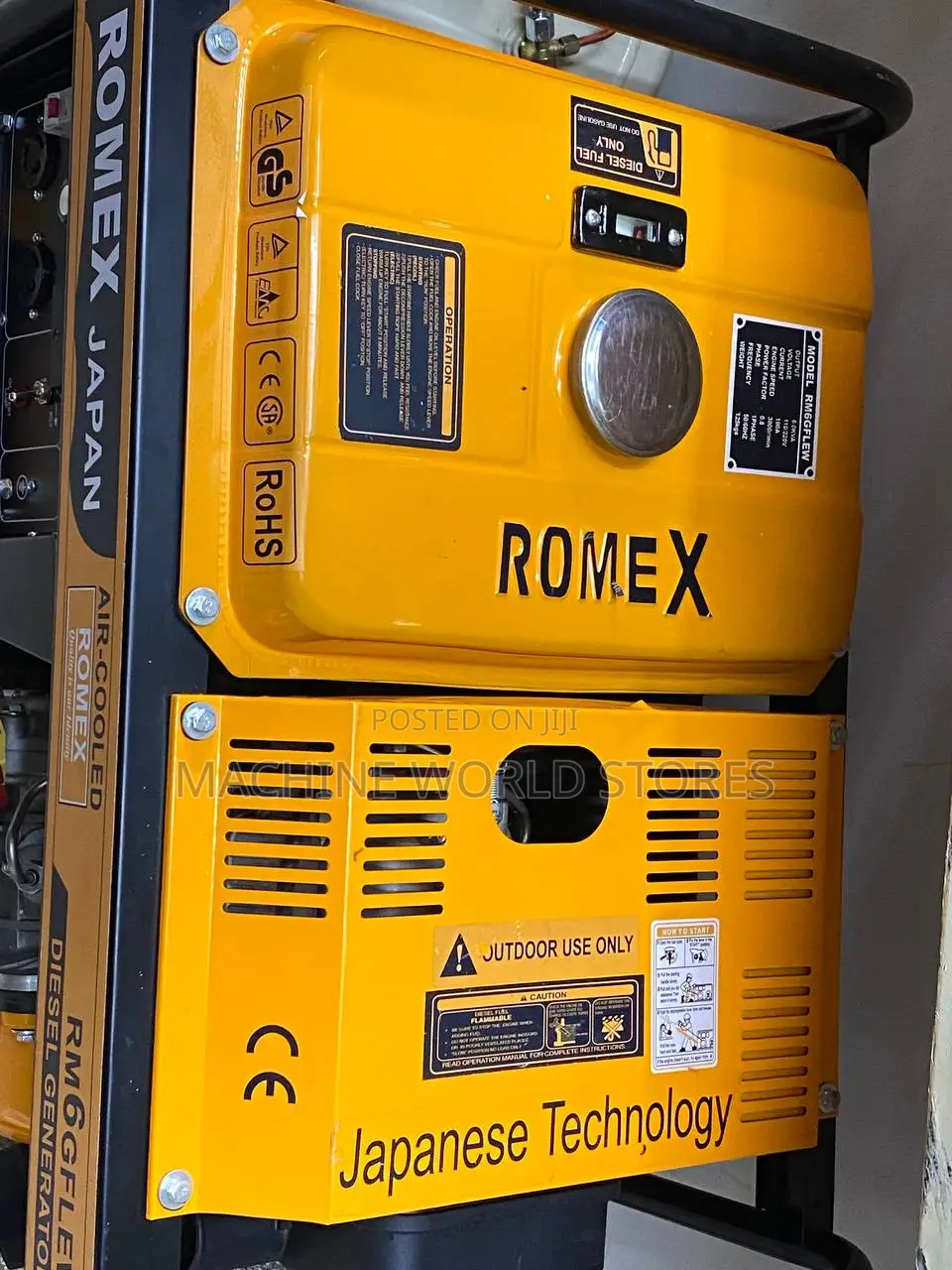 Diesel Generator Romex Japan Technology