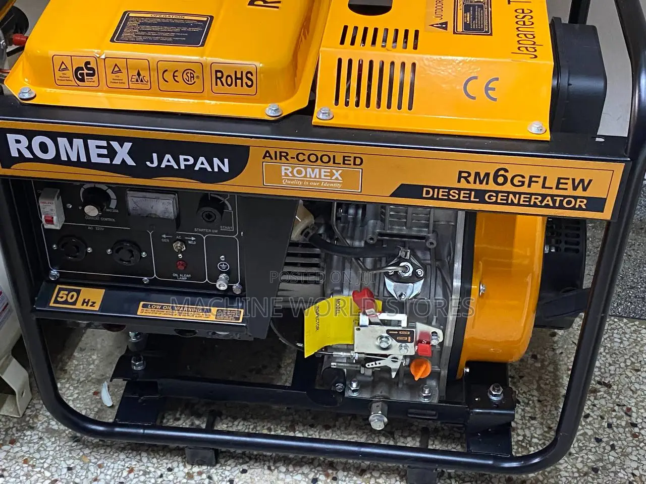 Diesel Generator Romex Japan Technology