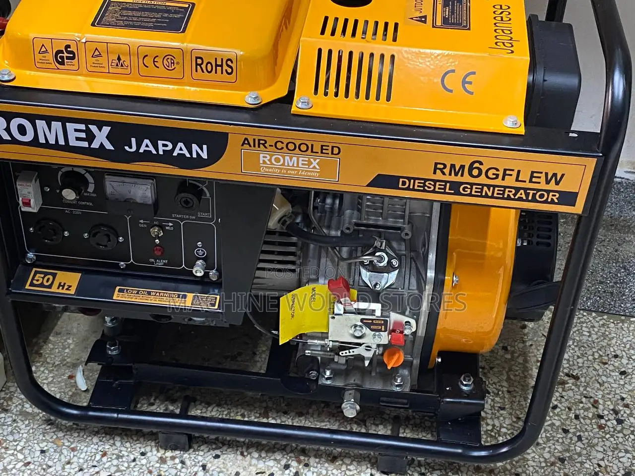 Japan 6kva Diesel Generator