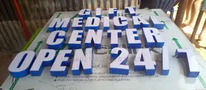 Medical Signage Post
