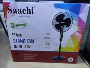 16" Stand Fan/Saachi Stand Fan/Electric Stand Fan/Stand Fan