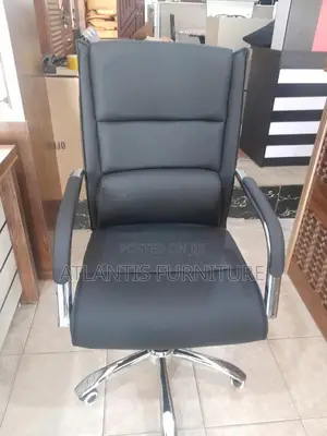 Black Chair Black Leather Chair