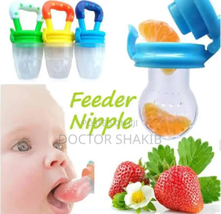 Baby Teething Fruit Feeding Nipple