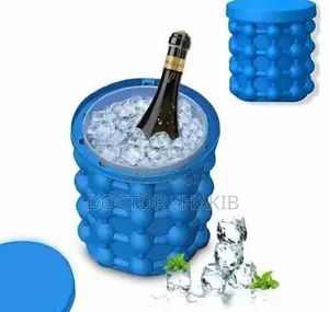 U-shaped Large Silicone Ice Cube Bucket