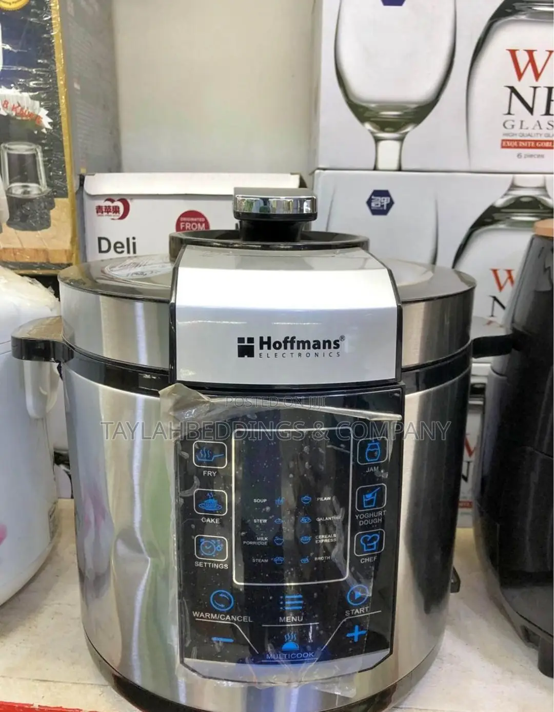 Hoffmans 6L Electric Pressure Cooker | HM-718