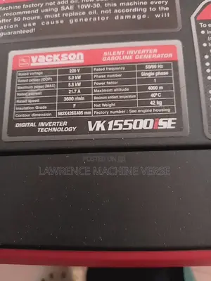 Super Silent Generator 5.5kva