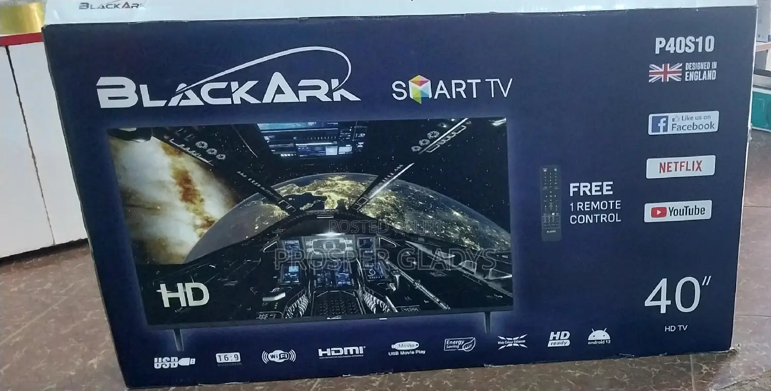 40 Inches Led Blackark Smart Digital Flat Screen.