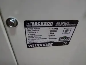 Diesel Generator Super Silent UK Made