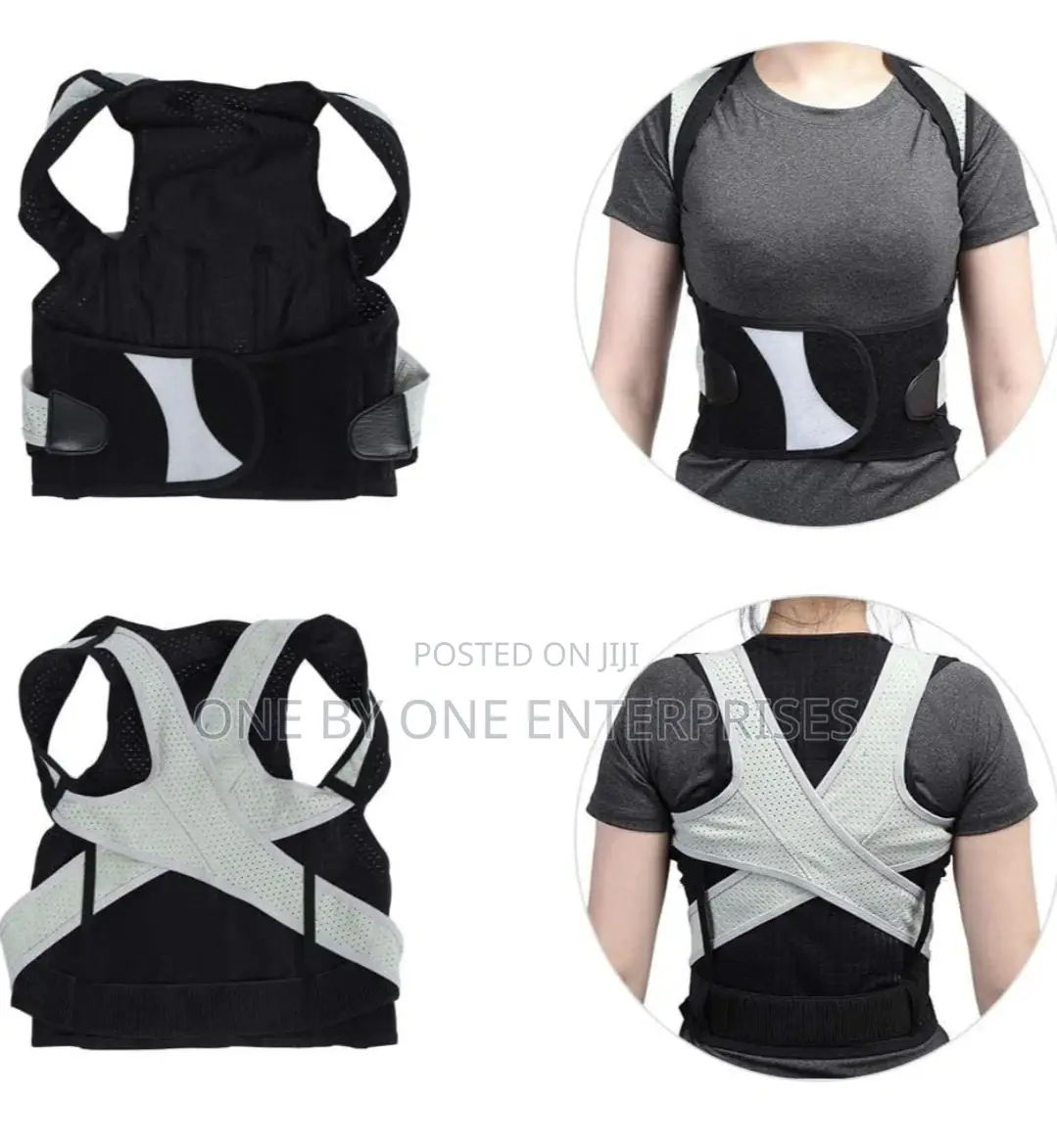 Posture Corrector Back Brace Belts With Lumbar Support