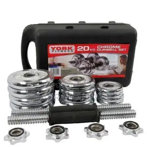 20kg Adjustable Chrome Set