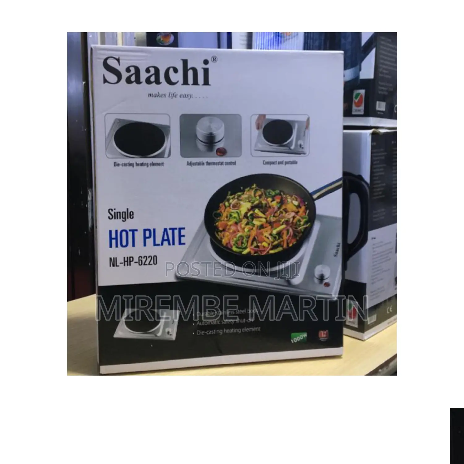 Saachi Single Solid Hot Plate.