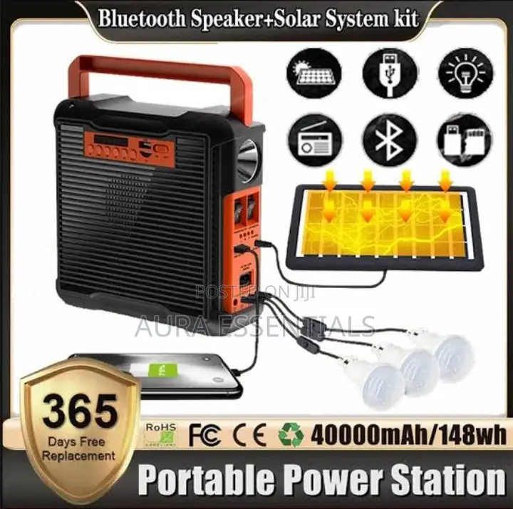 Solar Energy Storage Battery LED Emergency Lighting