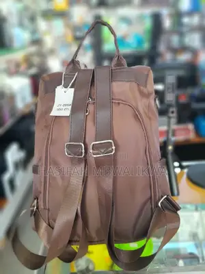 Ladies / Women's Antitheft Back Pack- Brown