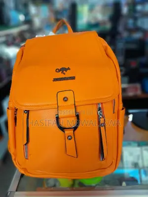 Ladies / Women's Antitheft Back Pack- Orange