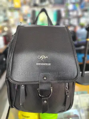Ladies / Women's Antitheft Back Pack- Black