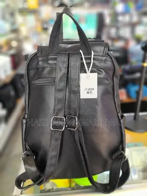 Ladies / Women's Antitheft Back Pack- Black