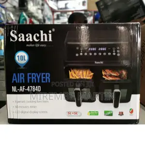 Saachi 10L Double Electric Air Fryer.