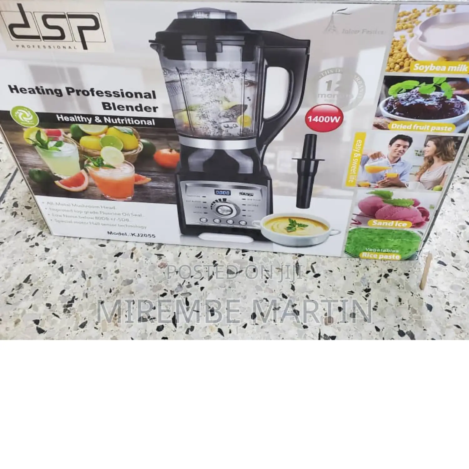 DSP Professional Heating Blender.