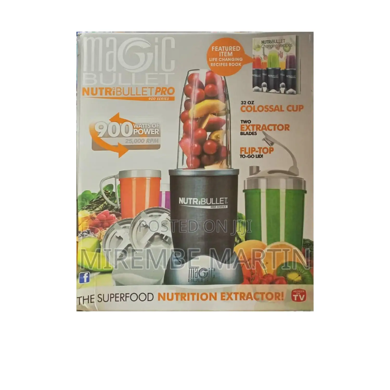 Nutri Bullet Personal Blender.